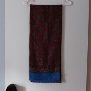 Vintage Cerruti 1881 100% Cashmere + 100% Silk Double Faced Scarf
